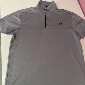 Reebok Men's Light Gray Polo Shirt